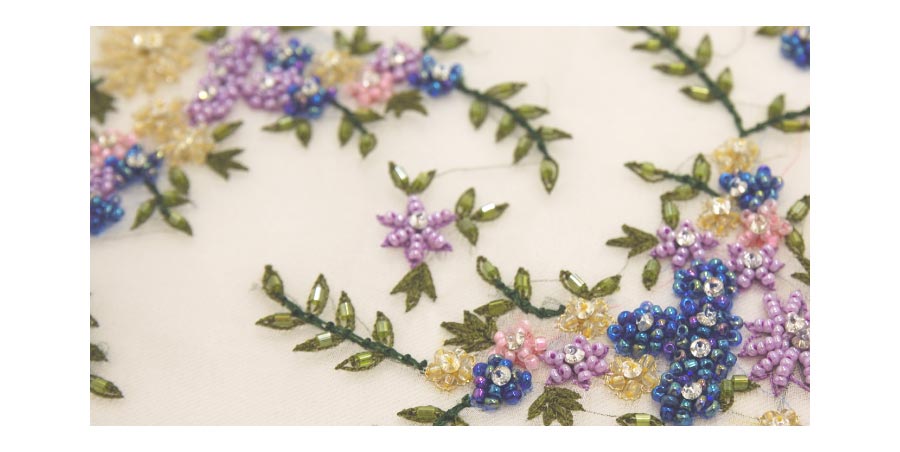 ビーズ刺繍教室（ATELIER Jouer-Jouet アトリエジュエジュエ）